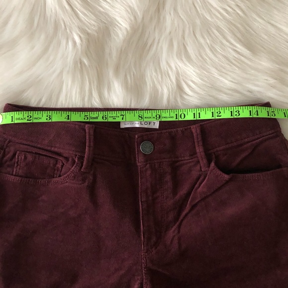 LOFT Curvy Skinny Corduroy Pants - Picture 13 of 16